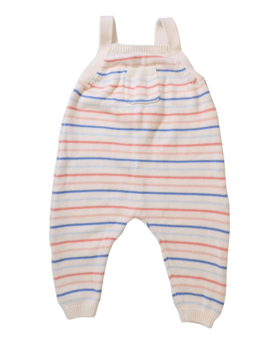 A Multicolour Long Overalls from Seed in size 3-6M for girl. (Front View)