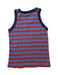 A Blue Sleeveless Tops from Petit Bateau in size 2T for girl. (Back View)