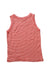 A Red Sleeveless Tops from Petit Bateau in size 2T for girl. (Back View)