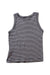 A Navy Sleeveless Tops from Petit Bateau in size 2T for girl. (Back View)