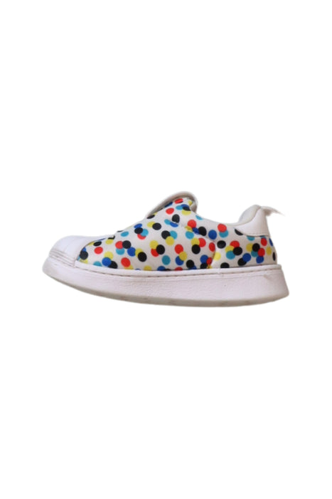 A Multicolour Slip Ons from Adidas in size 12-18M for girl. (Back View)