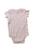 A Pink Short Sleeve Bodysuits from Ralph Lauren in size 3-6M for girl. (Back View)