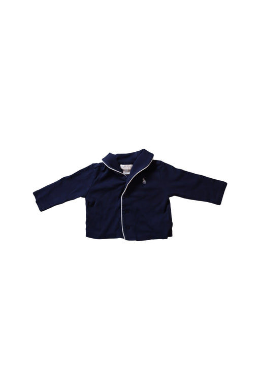 A Navy Long Sleeve Tops from Ralph Lauren in size 3-6M for boy. (Front View)