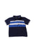 A Navy Short Sleeve Polos from Polo Ralph Lauren in size 3T for boy. (Front View)