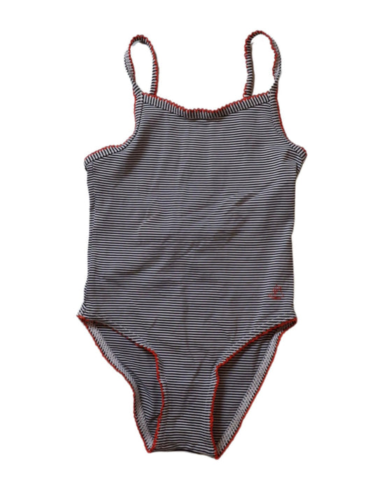 A Black Swimsuits from Petit Bateau in size 3T for girl. (Front View)