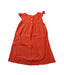 A Orange Sleeveless Dresses from Kidsagogo in size 4T for girl. (Back View)