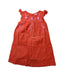 A Orange Sleeveless Dresses from Kidsagogo in size 4T for girl. (Front View)