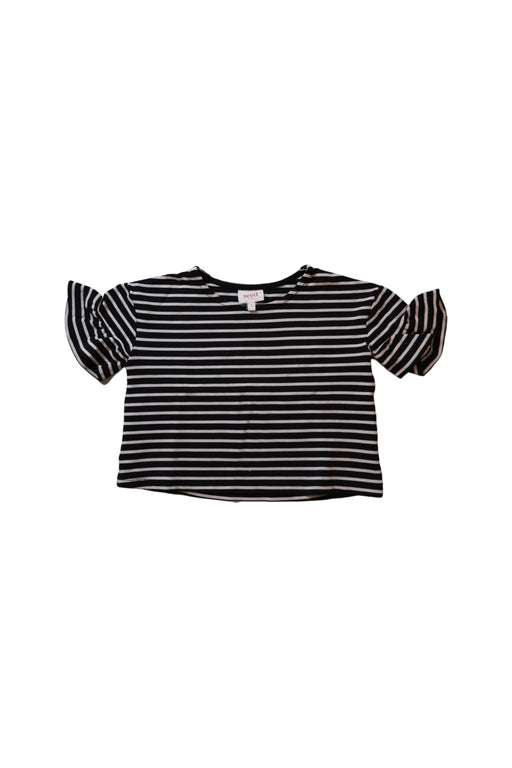 A Black Short Sleeve Tops from Seed in size 3T for girl. (Front View)