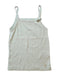 A Green Sleeveless Tops from Petit Bateau in size 6T for girl. (Front View)