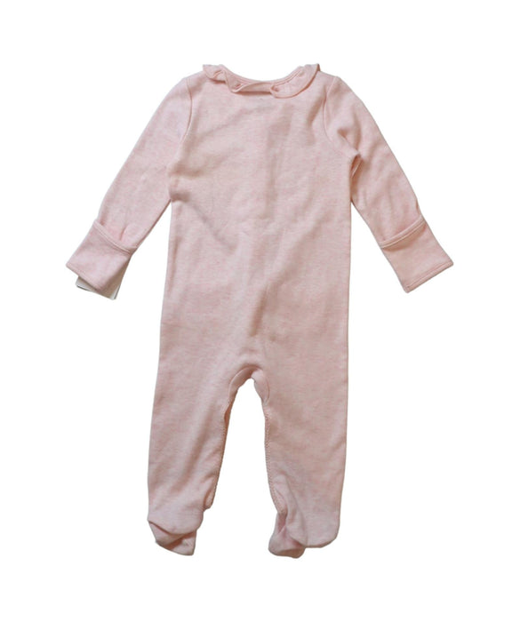 A Pink Onesies from Mamas & Papas in size 6-12M for girl. (Back View)