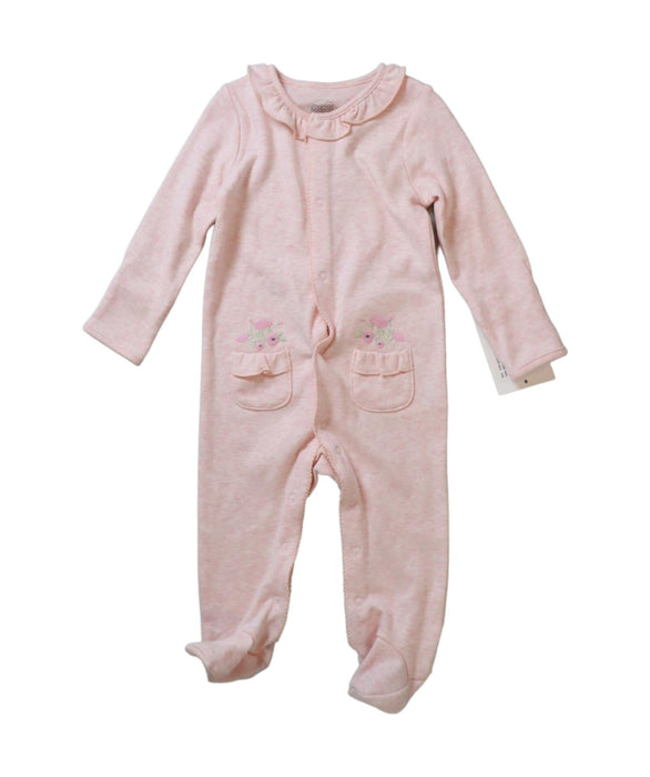 A Pink Onesies from Mamas & Papas in size 6-12M for girl. (Front View)