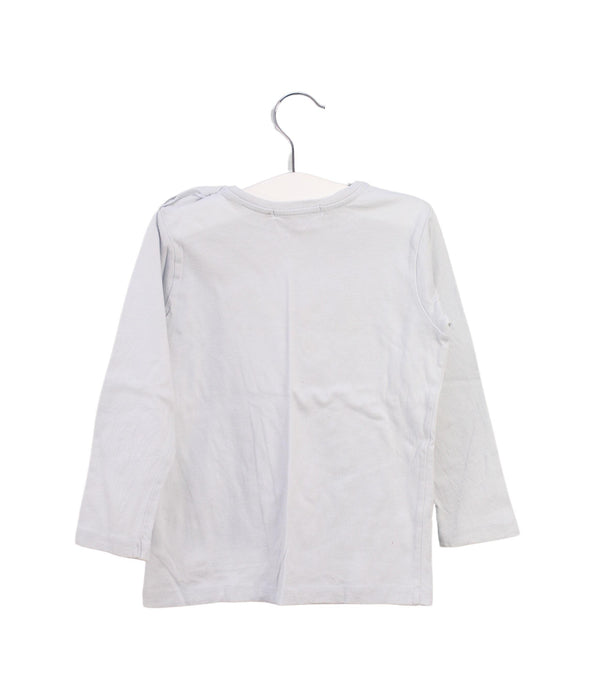 A White Long Sleeve Tops from Bonpoint in size 3T for boy. (Back View)