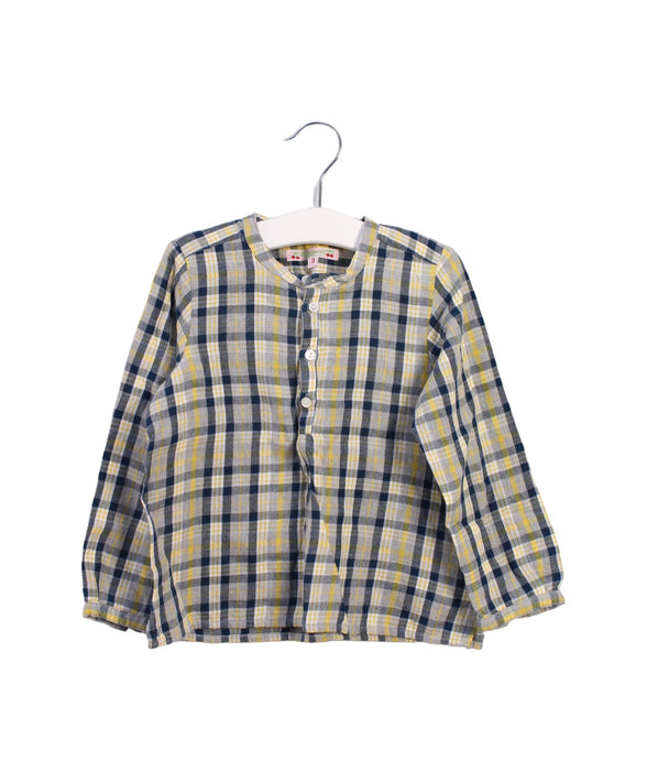 A Multicolour Long Sleeve Polos from Bonpoint in size 3T for boy. (Front View)