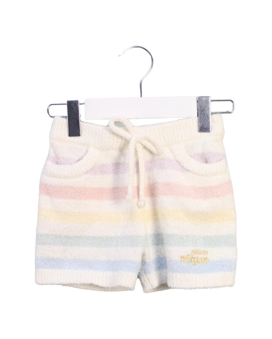 A White Shorts Sets from Gelato Pique in size 12-18M for neutral. (Back View)