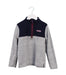 A Grey Zippered Sweatshirts from Vineyard Vines in size 7Y for boy. (Front View)