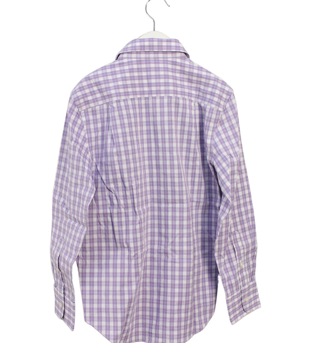 A Purple Shirts from Crewcuts in size 8Y for boy. (Back View)