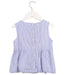 A Blue Sleeveless Tops from Janie & Jack in size 5T for girl. (Back View)