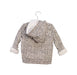 A Beige Zippered Sweatshirts from Sucre d'Orge in size 12-18M for girl. (Back View)