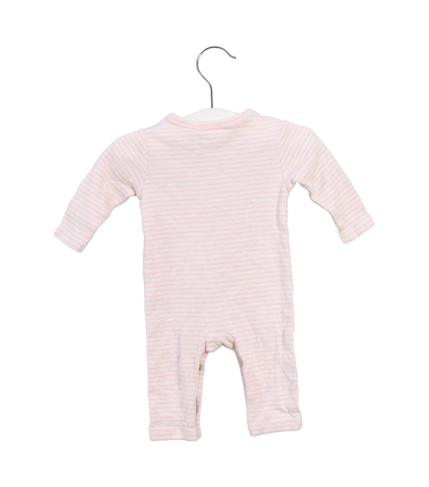 A White Long Sleeve Jumpsuits from Seed in size Newborn for girl. (Back View)