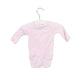 A Pink Long Sleeve Bodysuits from Petit Bateau in size 0-3M for girl. (Back View)