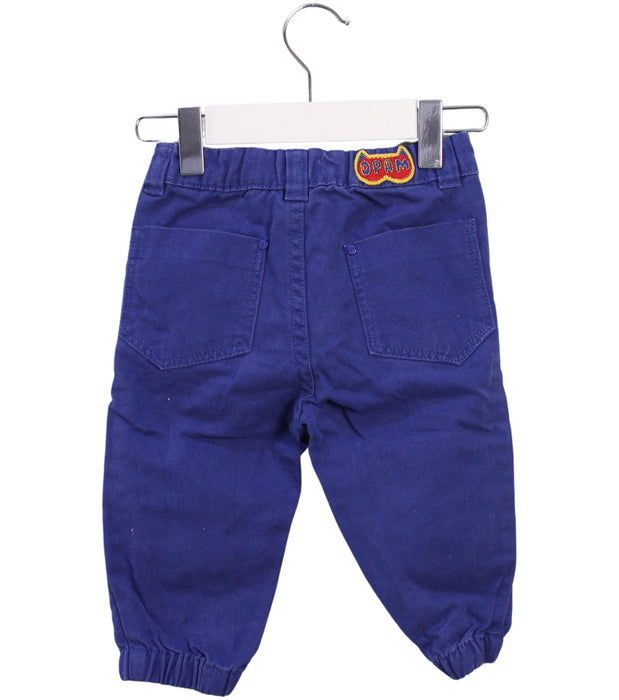 A Purple Casual Pants from DPAM in size 6-12M for boy. (Back View)