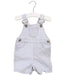 A Blue Overall Shorts from Bonpoint in size 3-6M for boy. (Front View)