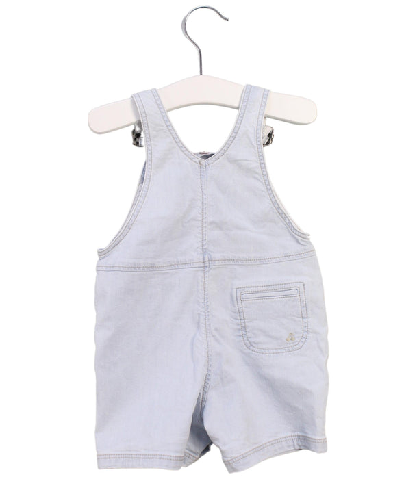 A Blue Overall Shorts from Bonpoint in size 3-6M for boy. (Back View)