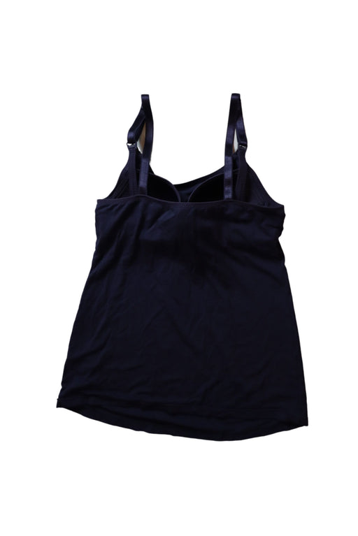 A Navy Sleeveless Tops from Prahaus in size M for maternity. (Front View)