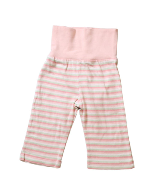 A Pink Casual Pants from Under the Nile in size 3-6M for girl. (Front View)