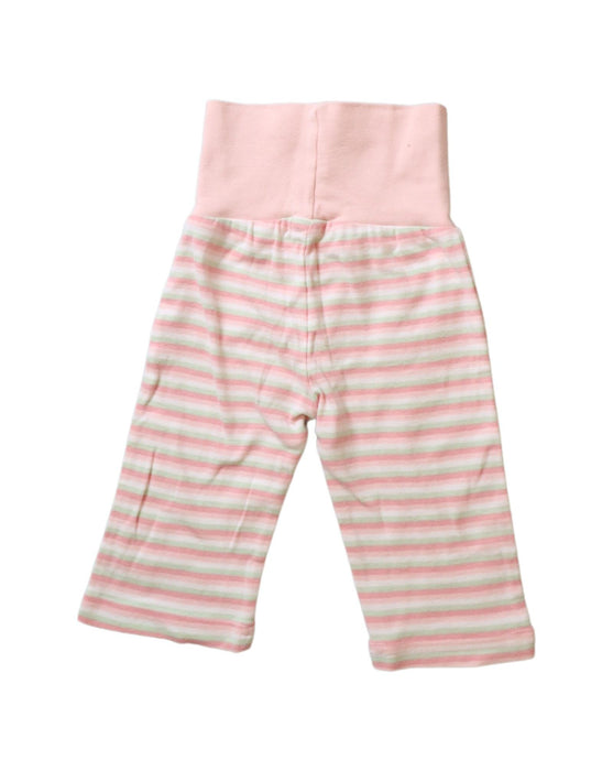 A Pink Casual Pants from Under the Nile in size 3-6M for girl. (Back View)
