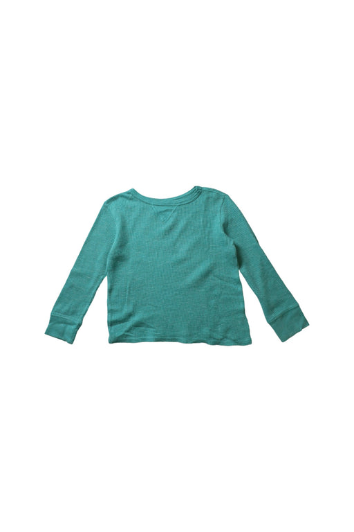 A Teal Long Sleeve Tops from Crewcuts in size 3T for boy. (Front View)