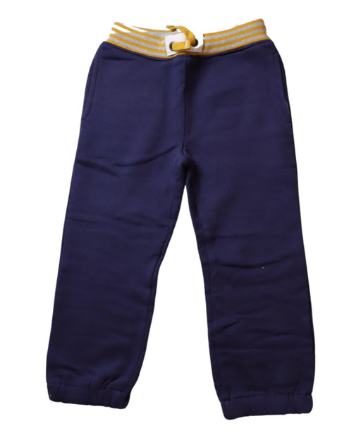 A Blue Sweatpants from Boden in size 4T for boy. (Front View)