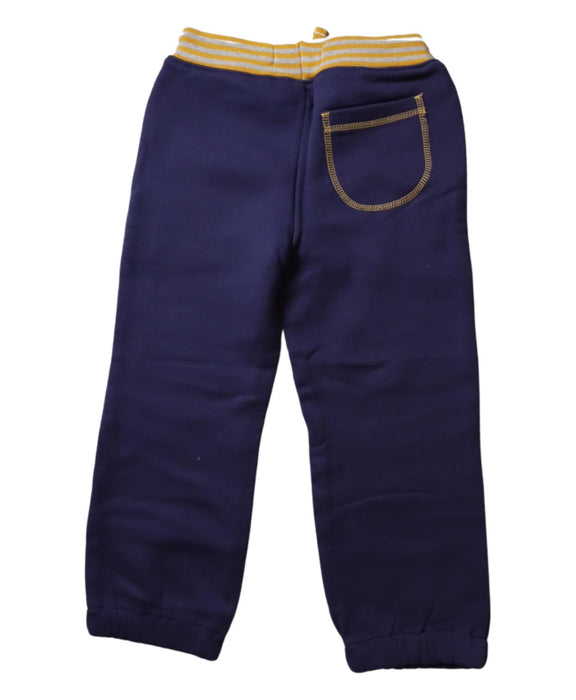 A Blue Sweatpants from Boden in size 4T for boy. (Back View)