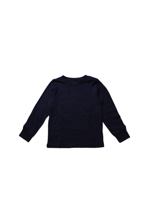 A Navy Long Sleeve Tops from Crewcuts in size 3T for boy. (Front View)