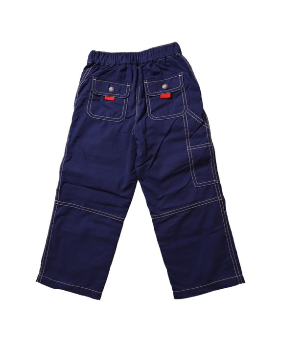 A Blue Casual Pants from Boden in size 4T for boy. (Back View)