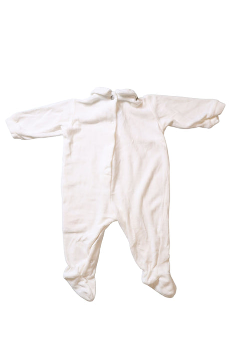 A White Onesies from Chicco in size 3-6M for neutral. (Back View)