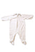 A White Onesies from Chicco in size 3-6M for neutral. (Back View)