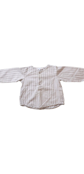 A Grey Long Sleeve Tops from Jacadi in size 3-6M for boy. (Front View)