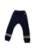 A Navy Sweatpants from Adidas in size 4T for girl. (Front View)