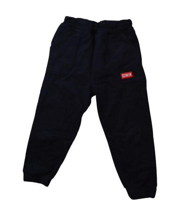 A Black Casual Pants from EDWIN in size 4T for neutral. (Front View)