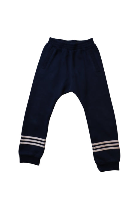 A Navy Sweatpants from Adidas in size 4T for girl. (Back View)