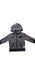 A Grey Zippered Sweatshirts from Roots in size 3-6M for boy. (Front View)