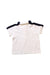 A White Short Sleeve Polos from Jacadi in size 3-6M for boy. (Back View)