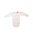 A White Long Sleeve Bodysuits from Petit Bateau in size 3-6M for neutral. (Front View)