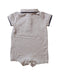 A Grey Short Sleeve Rompers from Ralph Lauren in size 0-3M for boy. (Back View)