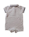 A Grey Short Sleeve Rompers from Ralph Lauren in size 0-3M for boy. (Back View)
