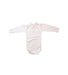 A White Long Sleeve Bodysuits from Petit Bateau in size 3-6M for neutral. (Back View)