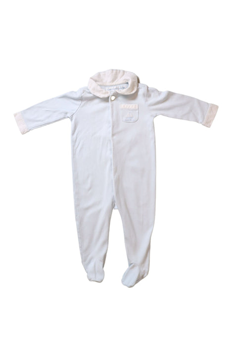 A Blue Onesies from Ralph Lauren in size 3-6M for boy. (Front View)