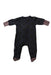 A Navy Onesies from TinyBitz in size 6-12M for boy. (Back View)