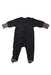 A Navy Onesies from TinyBitz in size 6-12M for neutral. (Back View)